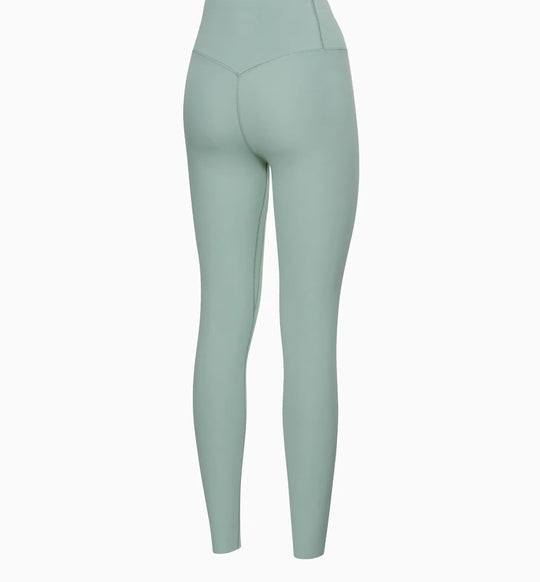 Porsche Women's 7/8 Leggings (Green) - Cayenne Electric Urban