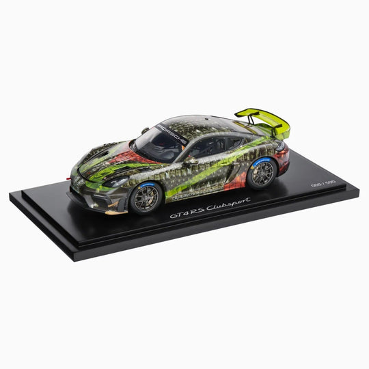 Porsche 718 Cayman GT4 RS Clubsport (982) 1:18 Scale Model Car - Hunter