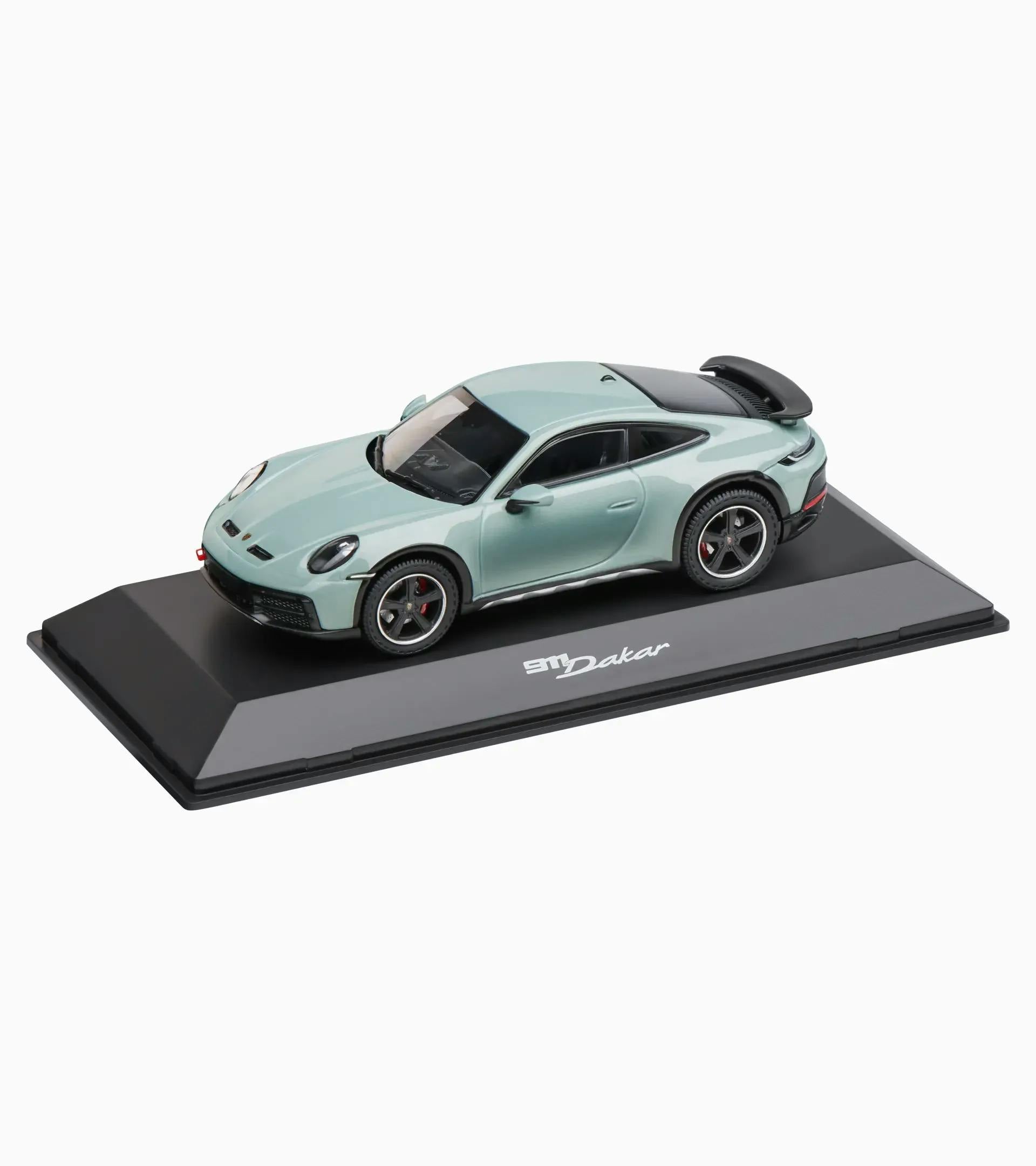 Porsche 911 Dakar (992) 1:43 Scale Model Car - Shade Green