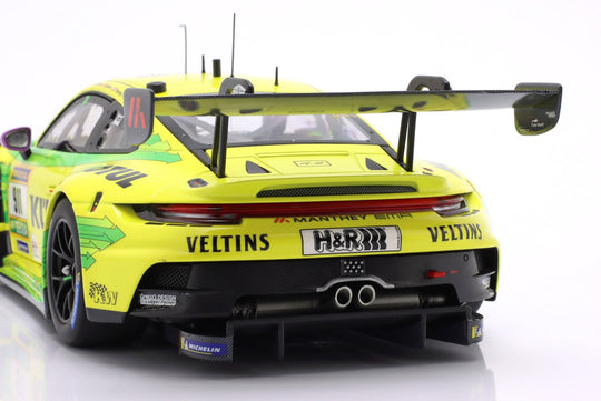 Manthey Grello Porsche 911 GT3 R - 2024 24h Race Nürburgring #911 1/18 Scale Model Car