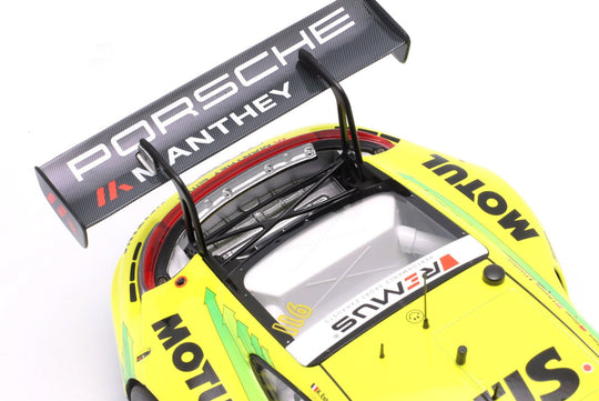 Manthey Grello Porsche 911 GT3 R - 2024 24h Race Nürburgring #911 1/18 Scale Model Car