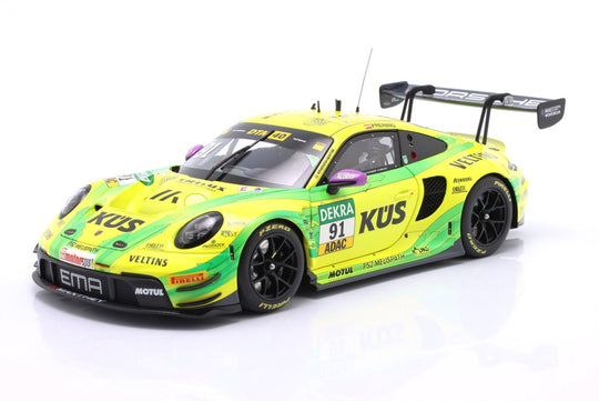 Manthey Grello Porsche 911 GT3 R Thomas Preining #91 DTM 2024 1/18 Scale Model Car