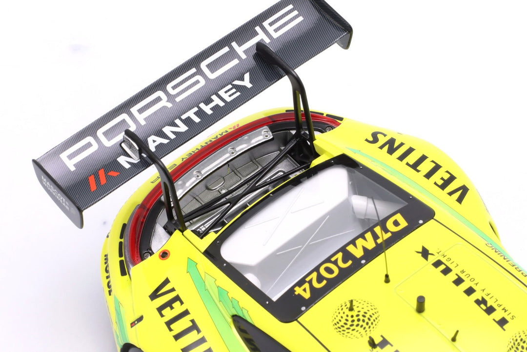 Manthey Grello Porsche 911 GT3 R Thomas Preining #91 DTM 2024 1/18 Scale Model Car