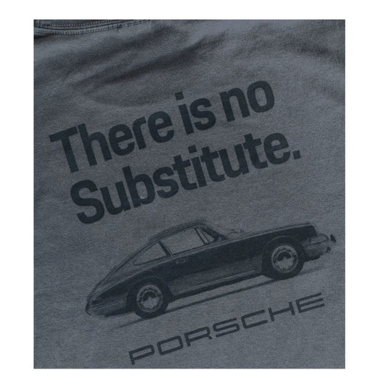 Porsche Men's Faded Wash T-Shirt (Blue) - There Is No Substitute