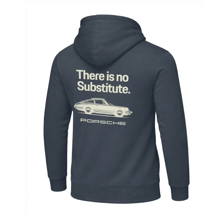 Porsche Men's Hoodie (Blue) - There Is No Substitute