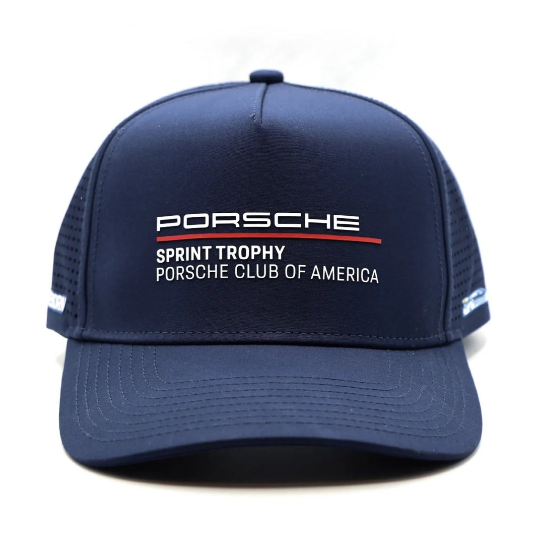 Porsche RACEBORN Hat (Blue) - Porsche Club of America