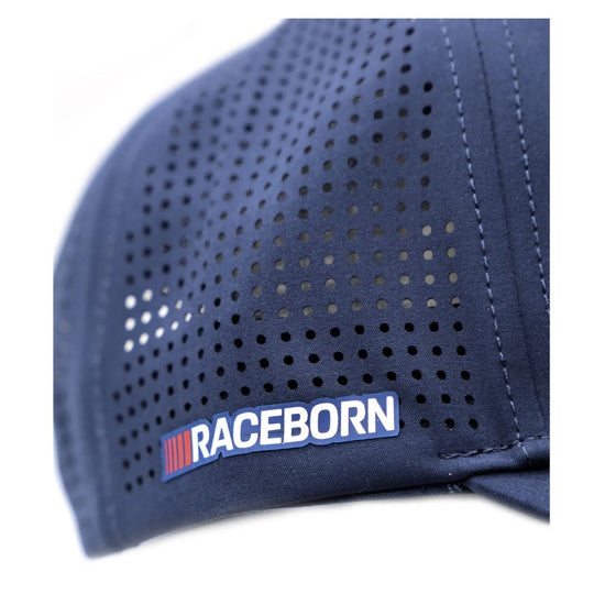 Porsche RACEBORN Hat (Blue) - Porsche Club of America