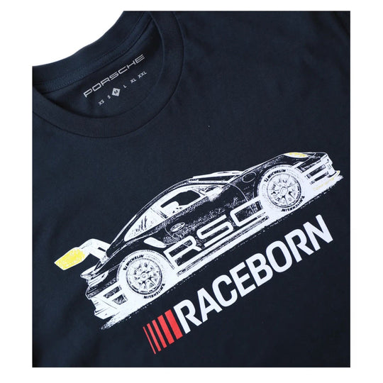 Porsche Men's T-shirt (RACEBORN) - Porsche Club of America