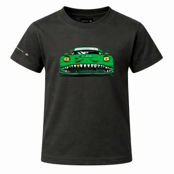 Porsche Kids Rexy T-Shirt (Black) - AO Racing