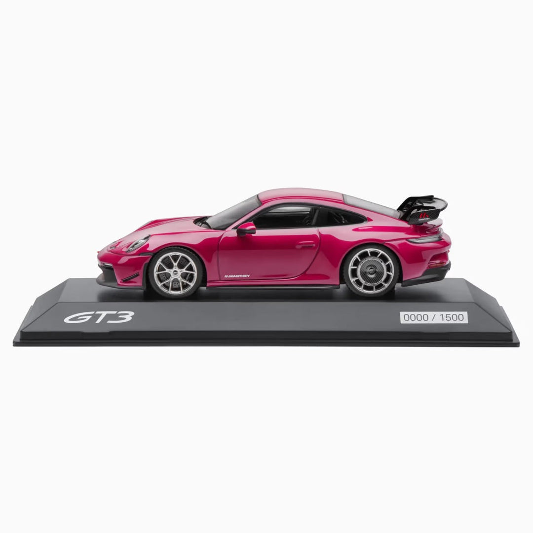 Porsche 911 GT3 RS (992) W/Manthey Kit, 1:43 Scale Model Car - Ruby Star Neo