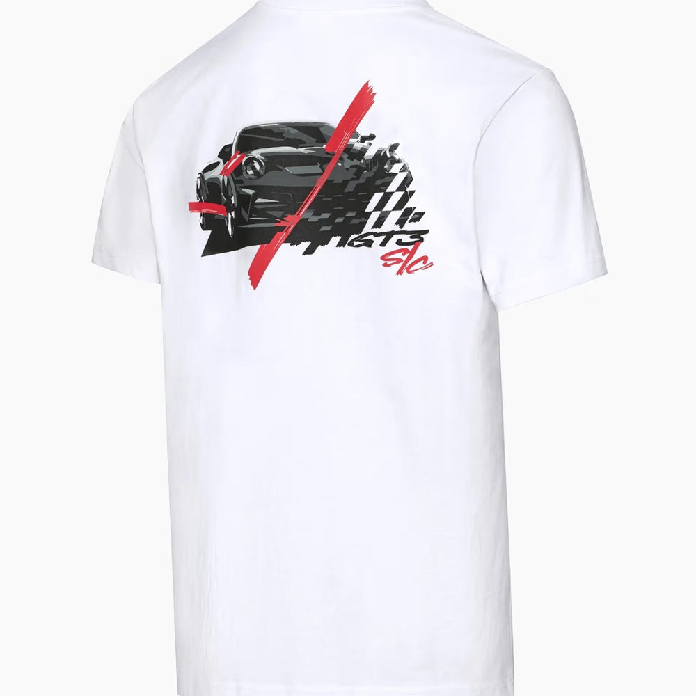 Porsche Unisex T-Shirt (White) - 911 GT3 S/C
