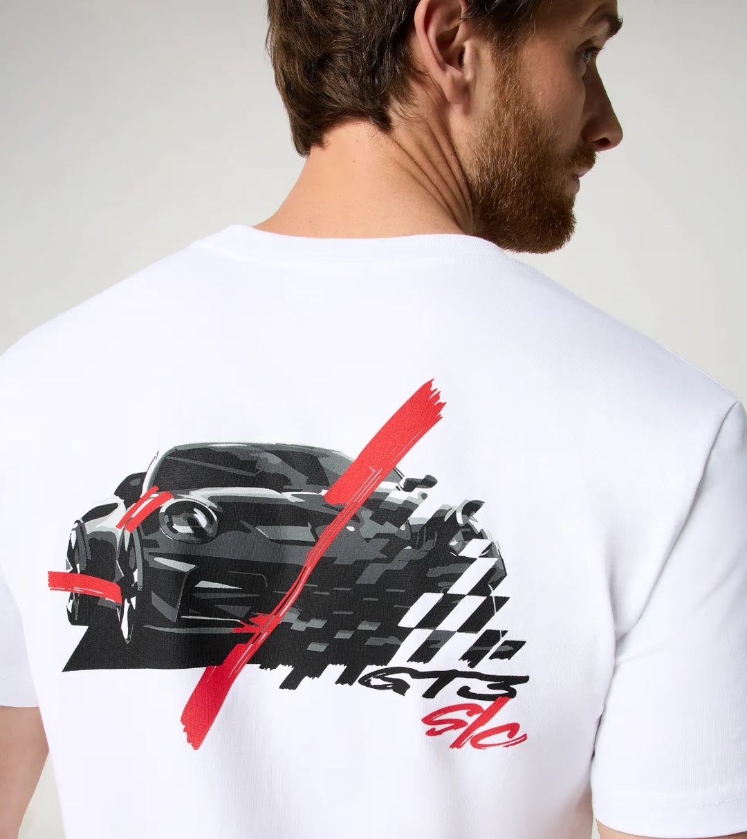 Porsche Unisex T-Shirt (White) - 911 GT3 S/C