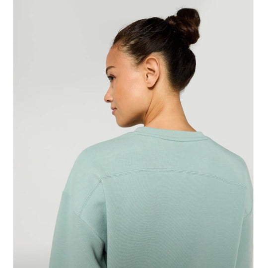 Porsche Women's Crew Neck Sweater (Shade Green) - Cayenne Electric Urban