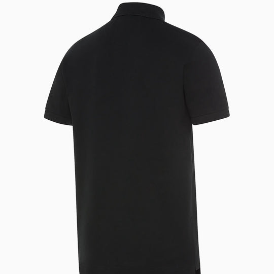 Porsche Crest Men's Polo Shirt - Black