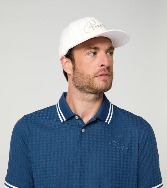 Porsche x Puma White Pinstripe Hat – 911 Targa 60Y