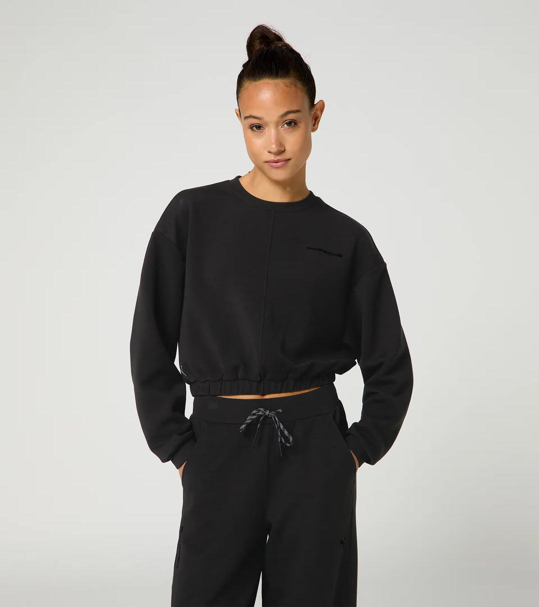 Porsche Women's Crew Neck Sweater - Cayenne Electric Urban
