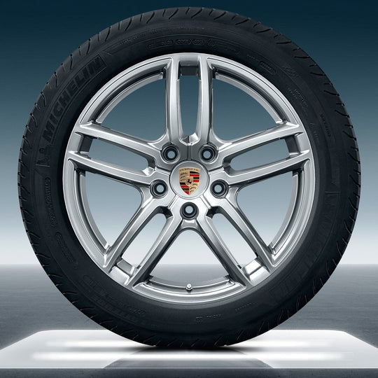 19" Cayenne E2 II "Cayenne Turbo" winter set - Silver