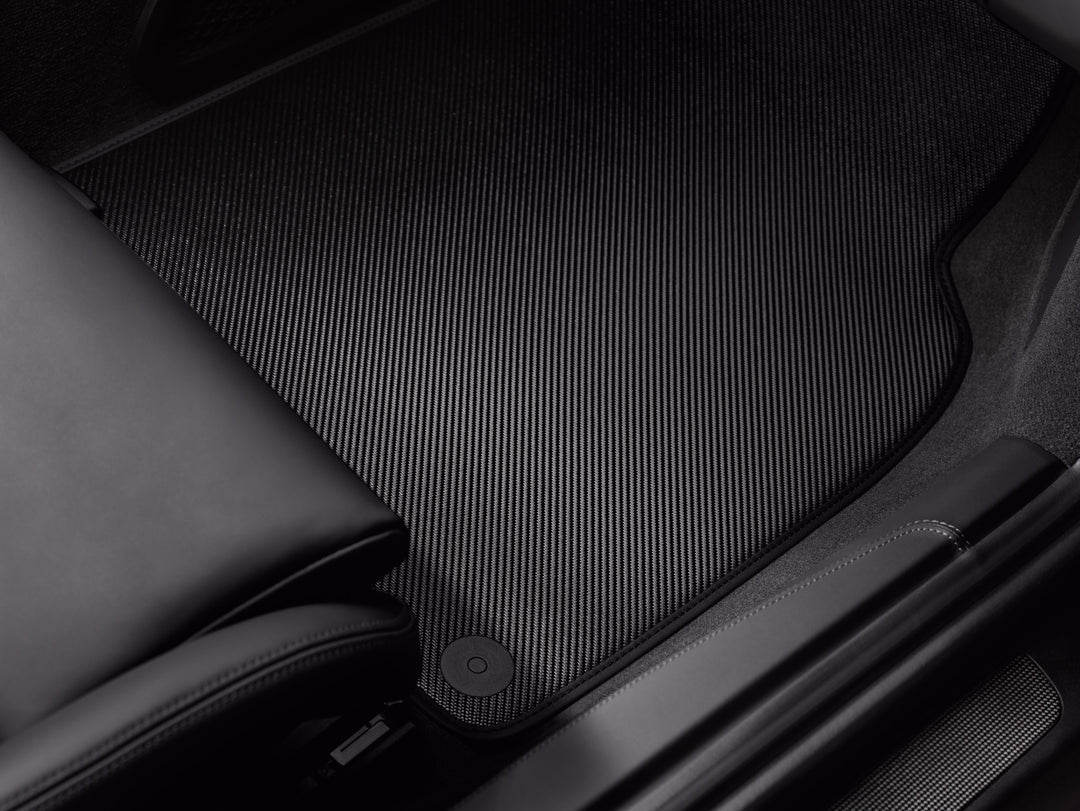 Porsche 718 Cayman / Boxster (982) Carbon Fiber Floor Mats