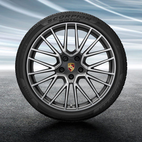 21" Cayenne E3 RS Spyder winter set - Platinum