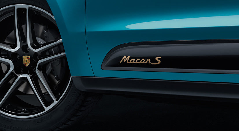 Model designation On Sideblades- Macan S II