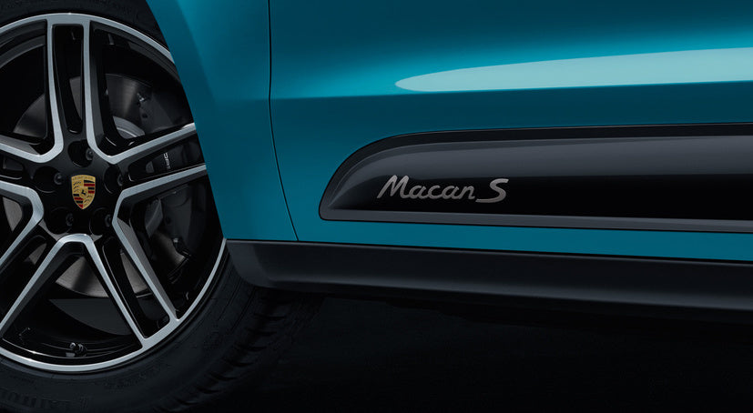 Model designation On Sideblades- Macan S II