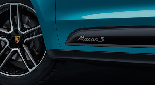 Model designation On Sideblades- Macan S II