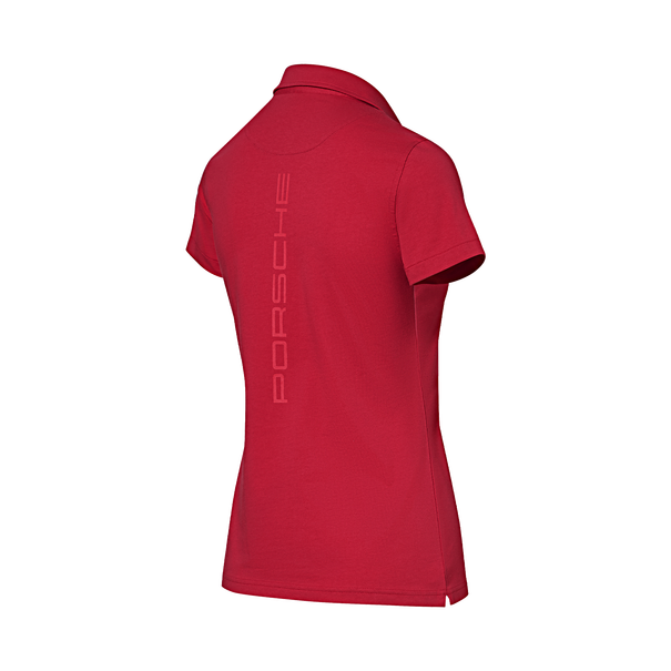 Porsche Ladies Polo Shirt (Red)- Motorsport