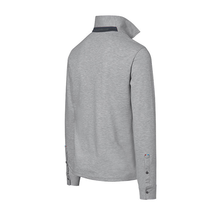 Porsche Men's Long-sleeve Rugby Polo Shirt - Classic