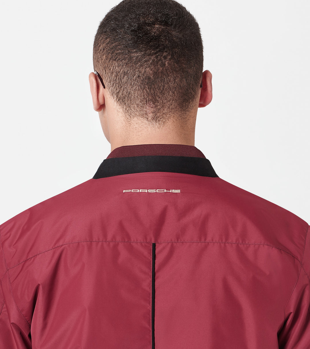 Porsche Men's Jacket, Burgundy - Heritage