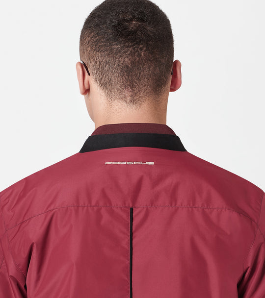 Porsche Men's Jacket, Burgundy - Heritage