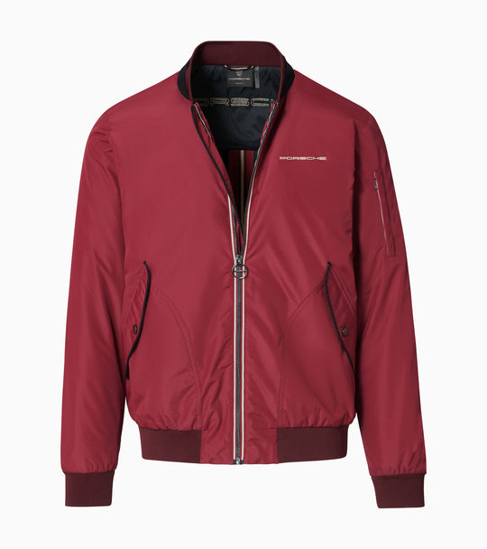 Porsche Men's Jacket, Burgundy - Heritage