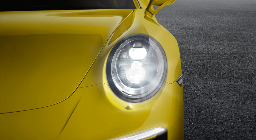 Porsche LED Headlights, Black, Incl. PDLS Plus