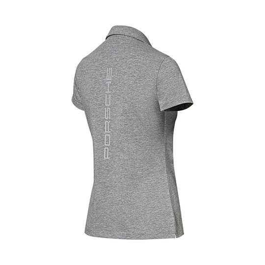 Porsche Ladies Polo Shirt (Gray)- Motorsport Collection