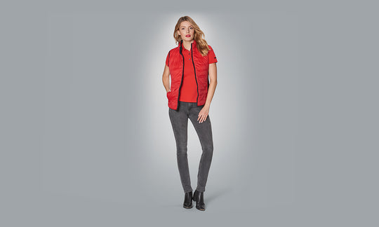 Porsche Women's Polo Shirt, Red (NEW 2017)