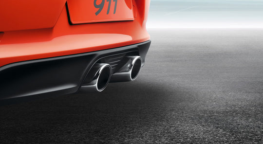 Porsche Tailpipes for 911 with The Sports Exhaust System (991.2)