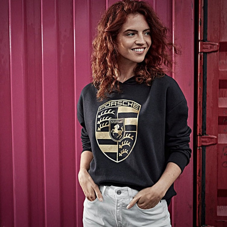 Porsche  Women's Hoodie- Crest